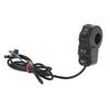Motorcycle Horn Turn Signal Headlight Switch 4.9ft Cable 3 In 1 Scooter Handlebar Control Switch