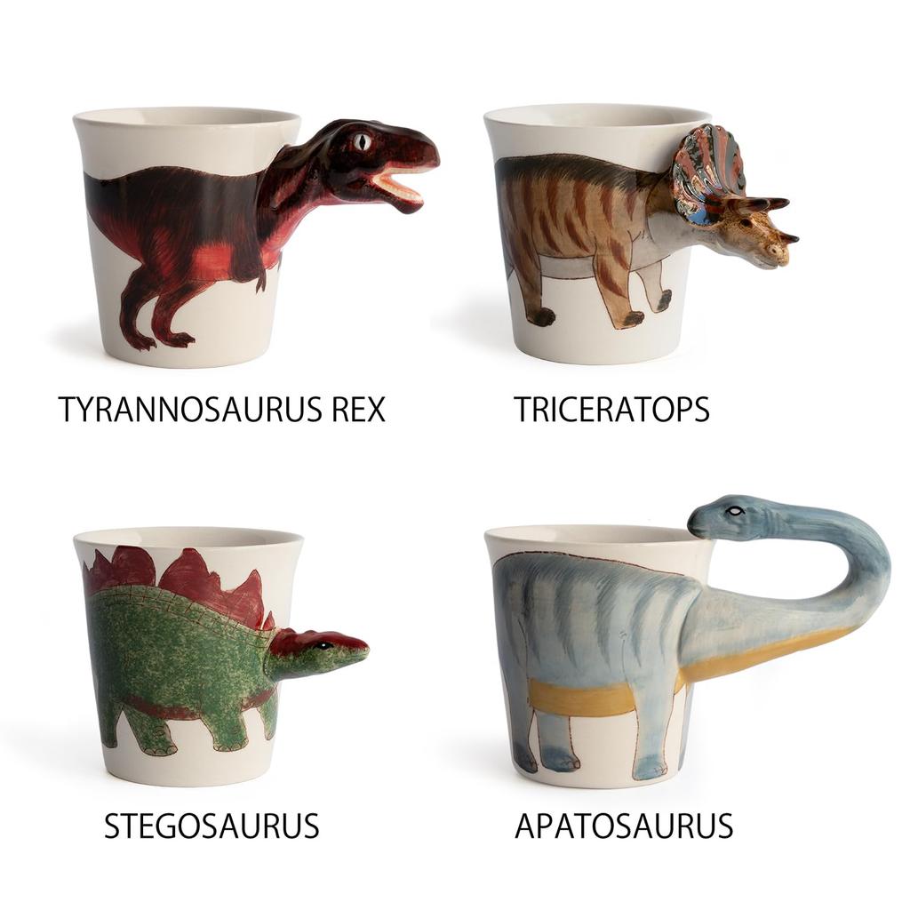 Meelarp Keramik Dinosaurier Tasse (STEGOSAURUS)