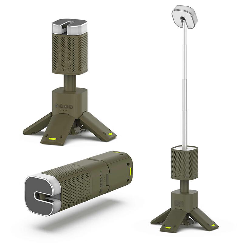 

Meisailin Outdoor Bluetooth Speaker Power Bank Camping Light with Tripod