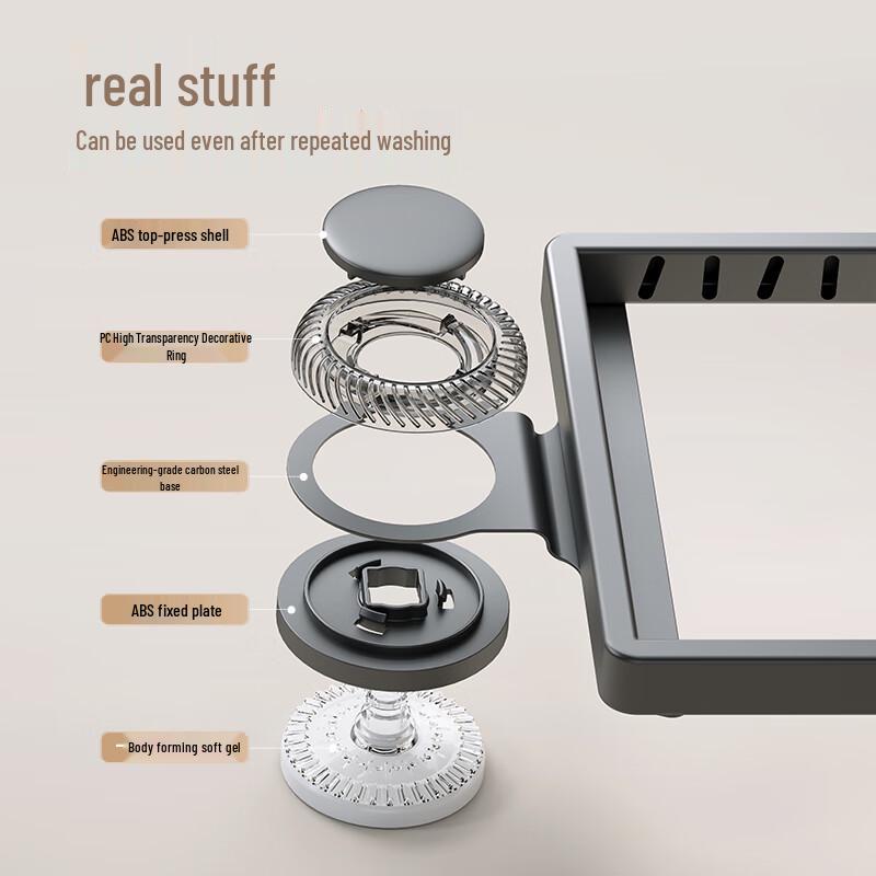 ecoco Bohrloser 3-lagiger Topfdeckel- und Schneidebretthalter