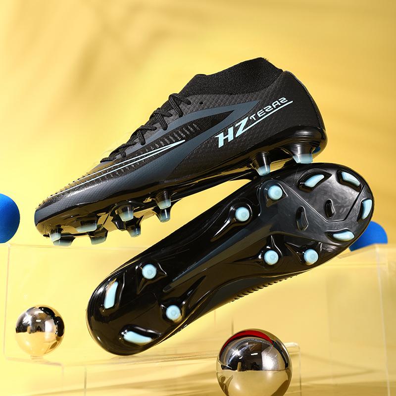 Unisex Professionelle Fußballschuhe AG-Stollen Fußballschuhe Atmungsaktive Outdoor Rasen Trainingsschuhe