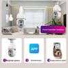 E27 Dual-Screen 360° WiFi Surveillance Camera with Full-Color HD Lamp Head