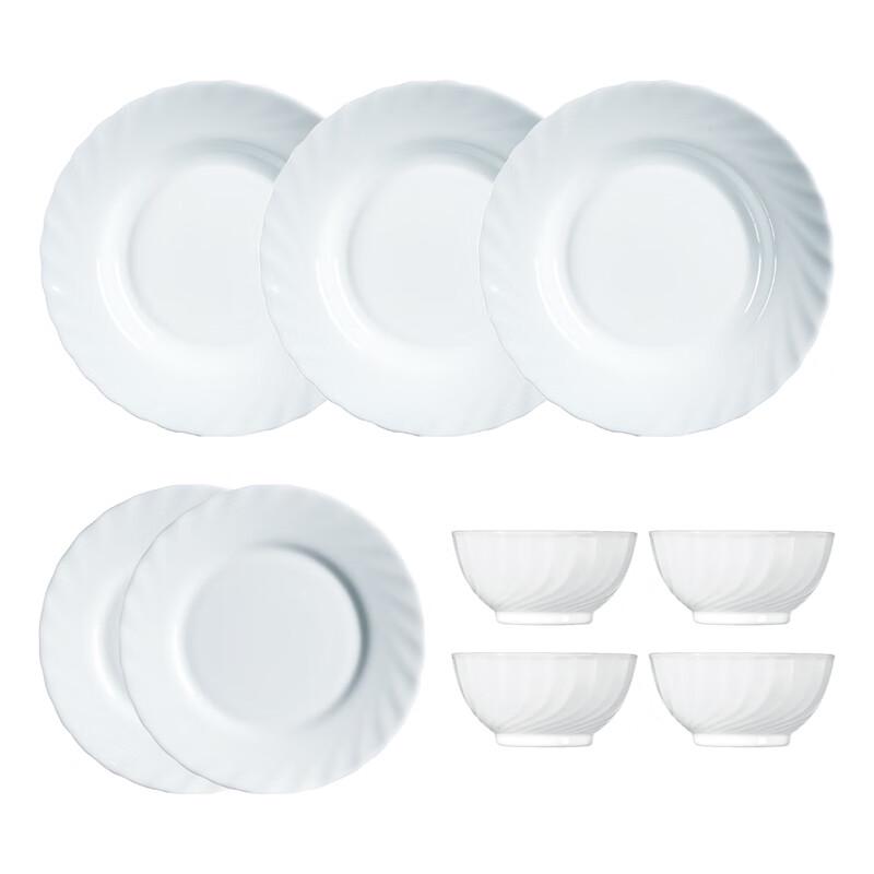 Luminarc Trio 9-Piece Glass Dinnerware Set