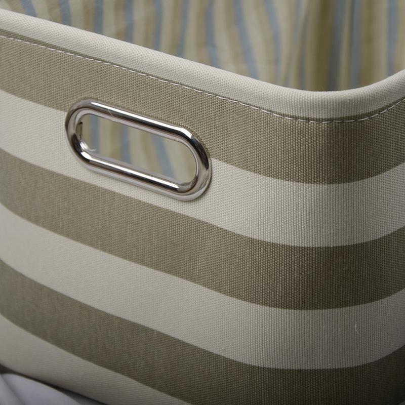 Simple Modern Canvas Desktop Storage Basket