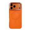 Liquid Silicone Magnetic Solid Color Phone Case for iPhone 17 Pro Max with Apple 16 Button Full Coverage