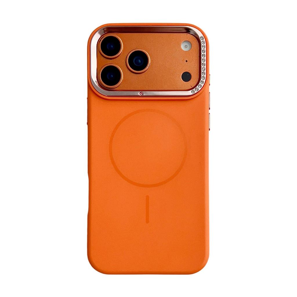 Liquid Silicone Magnetic Solid Color Phone Case for iPhone 17 Pro Max with Apple 16 Button Full Coverage
