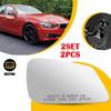 2X Right Mirror Glass Heated Passenger Side For 2013-2018 BMW 320i xDrive Base A