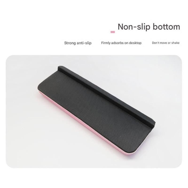 Soft Fabric Mouse Wrist Support Pad With AntiSlip Base For Office Desk Edges And Computer Use