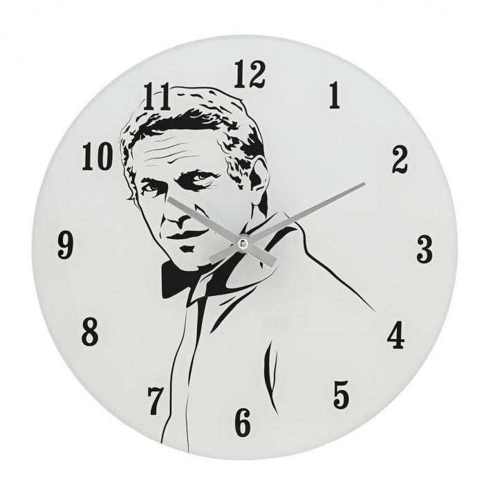 Hometime Iconic Collection Skleněné nástěnné hodiny 30cm Ikona skvělých 60. let