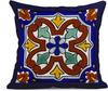Of 4 Linen Throw Pillow Covers Exotic Geometry Dark Retro Ethnic Home Decorative Flax Pillow Cases Cushion Square Pillowcases