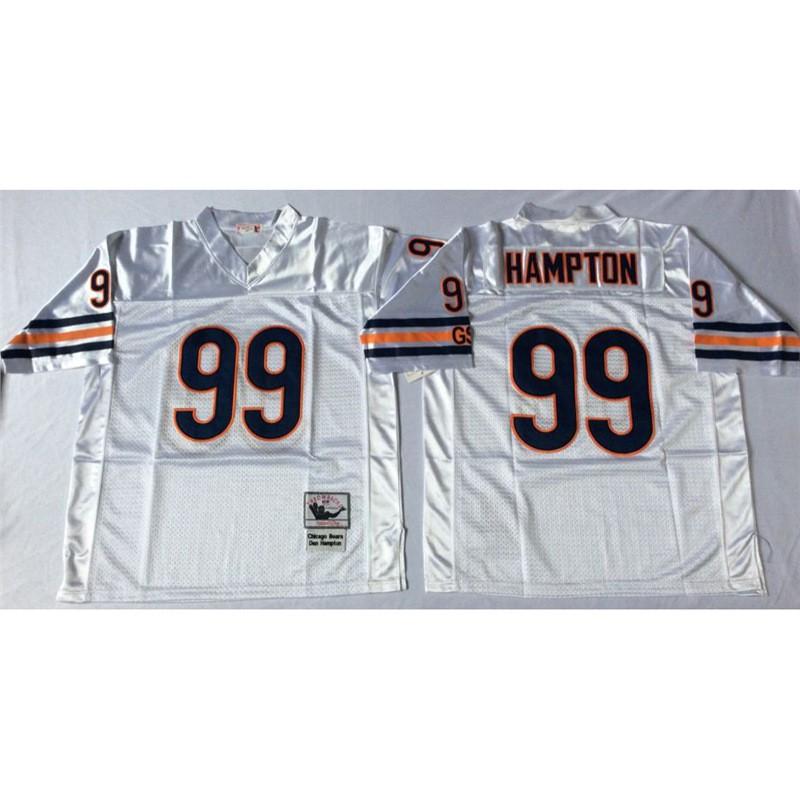 Chicago Bears Retro NFL Football Jersey Men Women Cotton Embroidered Sports Fan Apparel