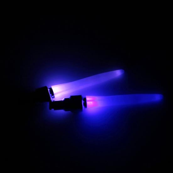 2Pcs Bicycle Night Safety Warning Lamp Bike Tire Valve Caps Wheel LED Light