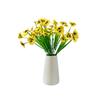 Artificial Flower Decorative Bright Colors Exquisite Shapes Never Fade Lifelike No Maintenance No Watering Natural Fake Flower