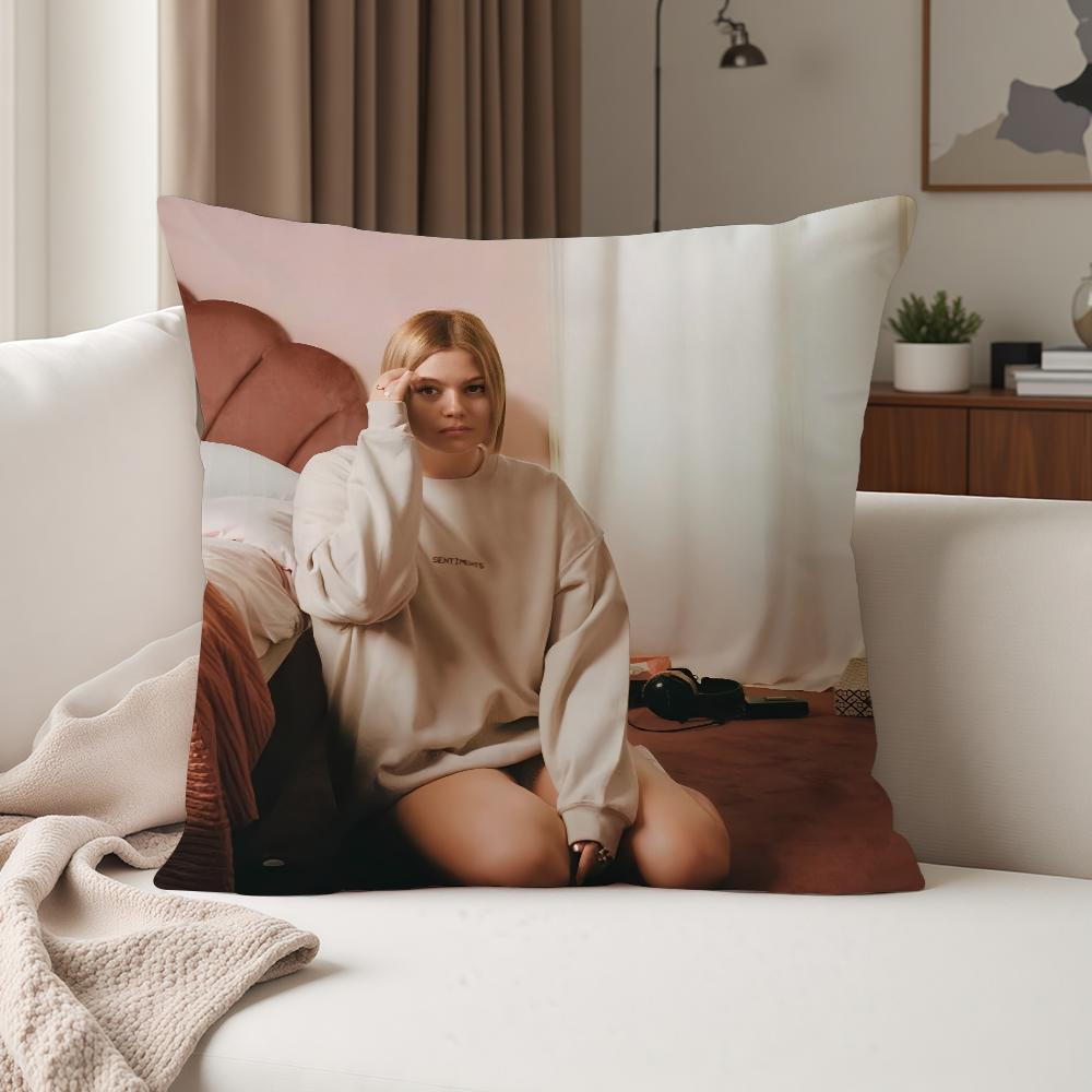 Singer Louane Maman Pillow Case Suitable For Bedrooms Living Rooms Cars Home Decoration