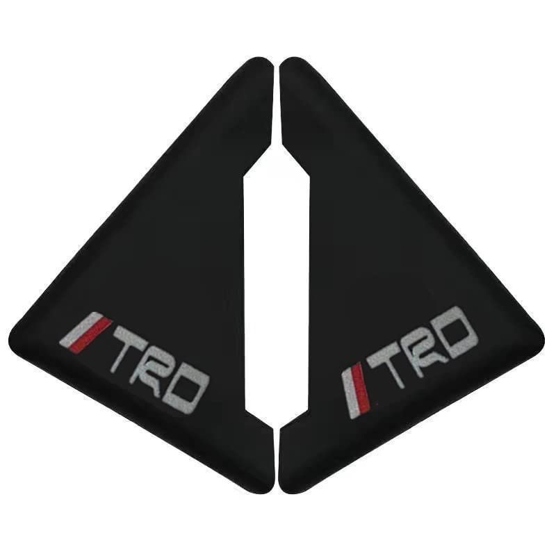 (MHNETY) Car Door Guard TRD Dedicated Door Corner Protector, Corner Guard, Sticker, Car Door
