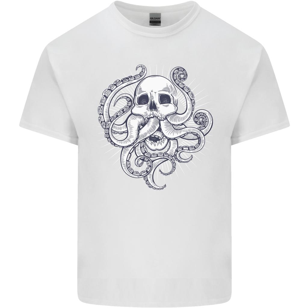 Cthulhu Skull Unisexs Light Cotton TShirt