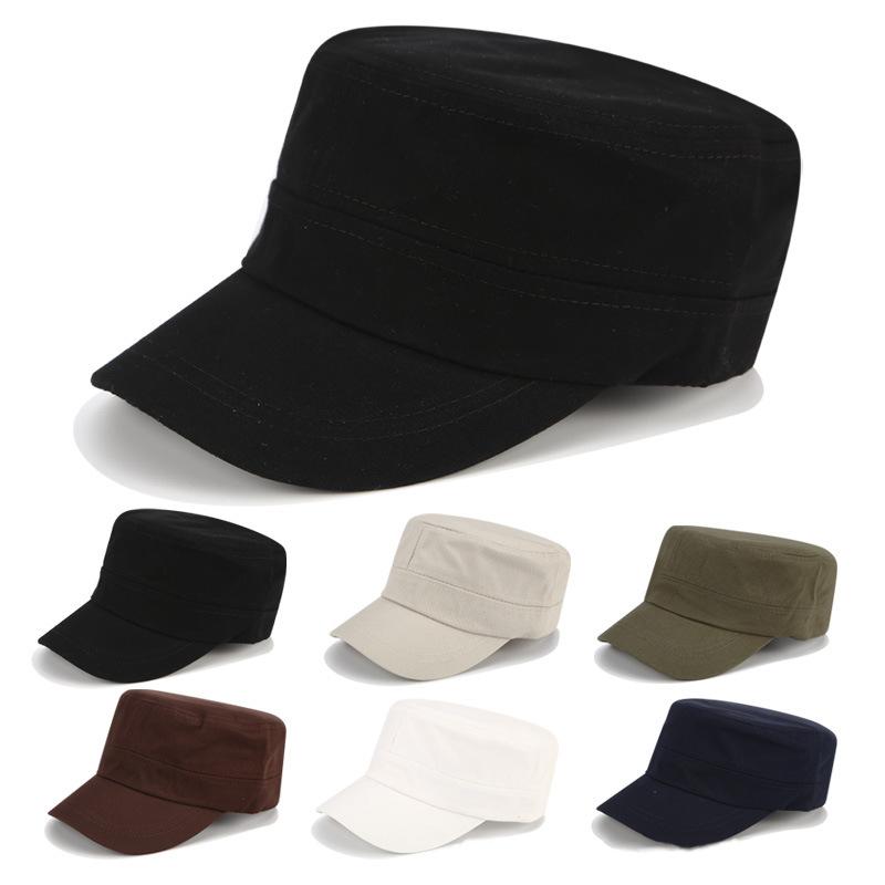 New Baseball Cap For Men Women Summer Solid Color Plat Sunhat Unisex Outdoor Sports Snapback Fishing Travelling Baseball Hat