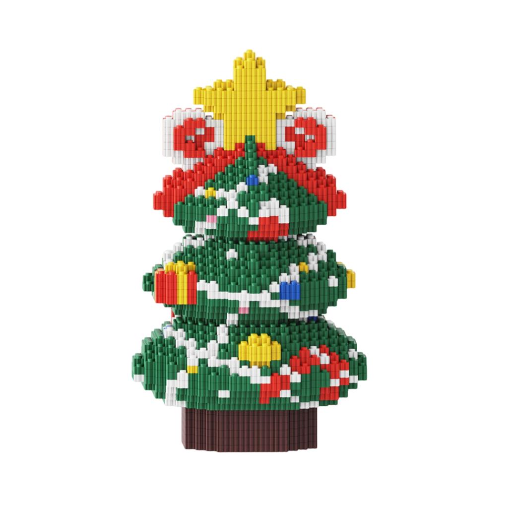Christmas Building  , Christmas Tree,  Claus Puzzle Building Toys, Adult High-Difficulty Puzzles