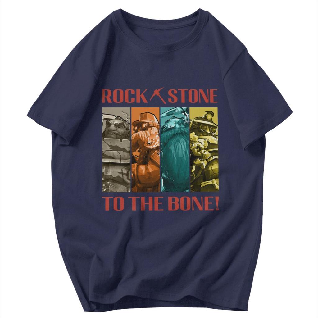 Men T Shirt Deep Rock Galactic Rock And Stone Retro Unique Y2K Graphic Oneck Unisex Tops T Shirts