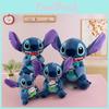 Stitch Plyschleksak Tecknad Karaktär Mjuk Bomull Fylld Djur För Barn Gåva