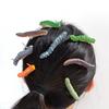 12Pieces Cute Caterpillars Hair Clips Unique Barrettes Caterpillars Hair Decoration for Weddings and Performances