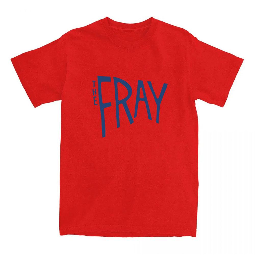 THE FRAY Pásmové Grafické Tričko s Krátkým Rukávem Bavlna Volné Pánské Tričko Unisex Streetwear Těžká Mentální Ležérní Pánské/Dámské Oblečení Tričko