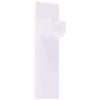 Yamazaki Magnetic Bathroom Clothes Drying Pole Holder (Set of 2), White, Approx. 6cm W X 3.5cm D X 23cm H, Mist, Bathroom Drying, Indoor Drying, 4917