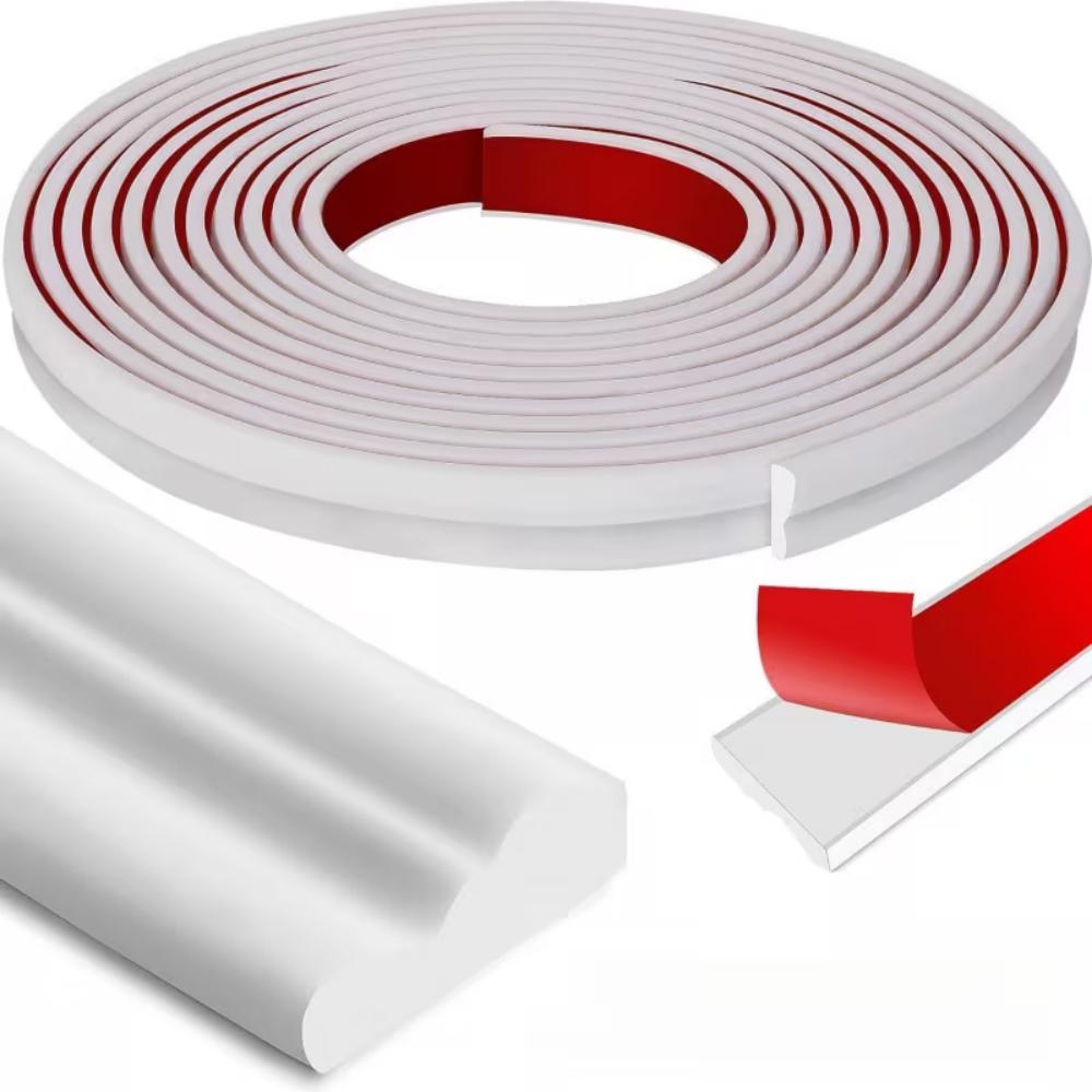 1roll Elegant PVC Self-adhesive Decorative Strip-soft and bendable,Suitable for Walls,floors,cabinets-easy To Install