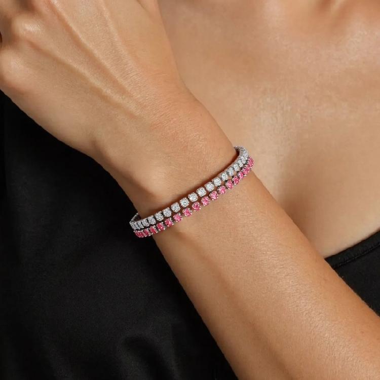 Elegant Zircon Bracelet Simple Bracelet Double Layer Fashionable Jewelry Perfect for Easy Adjustment and Versatile Wear