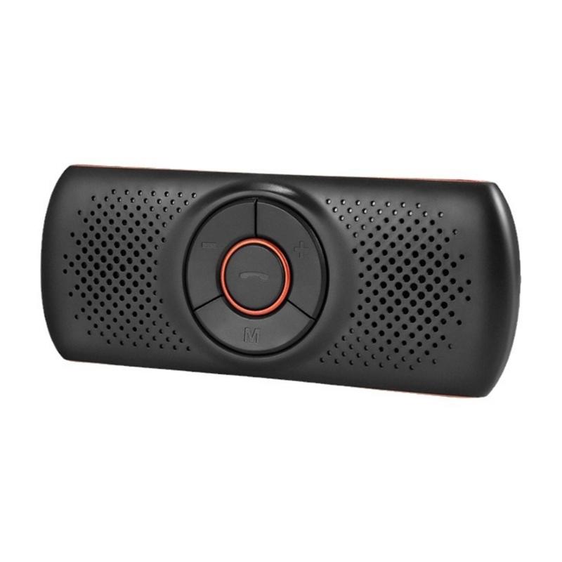Easy Carry  Sun Visors bluetooth-compatible Car Speaker Voice Command Car Gadget ABS Perfect for Drivers Seeking Convenience & styles 