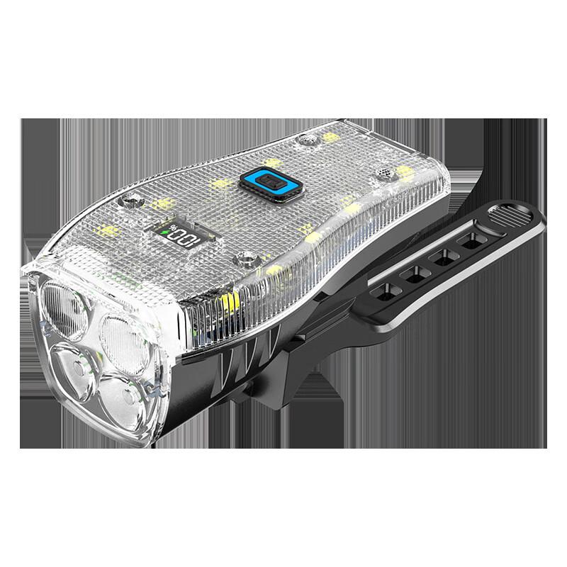 Lishi Cycling Headlight with Wireless Horn 10.5x5.3x4.2 cm