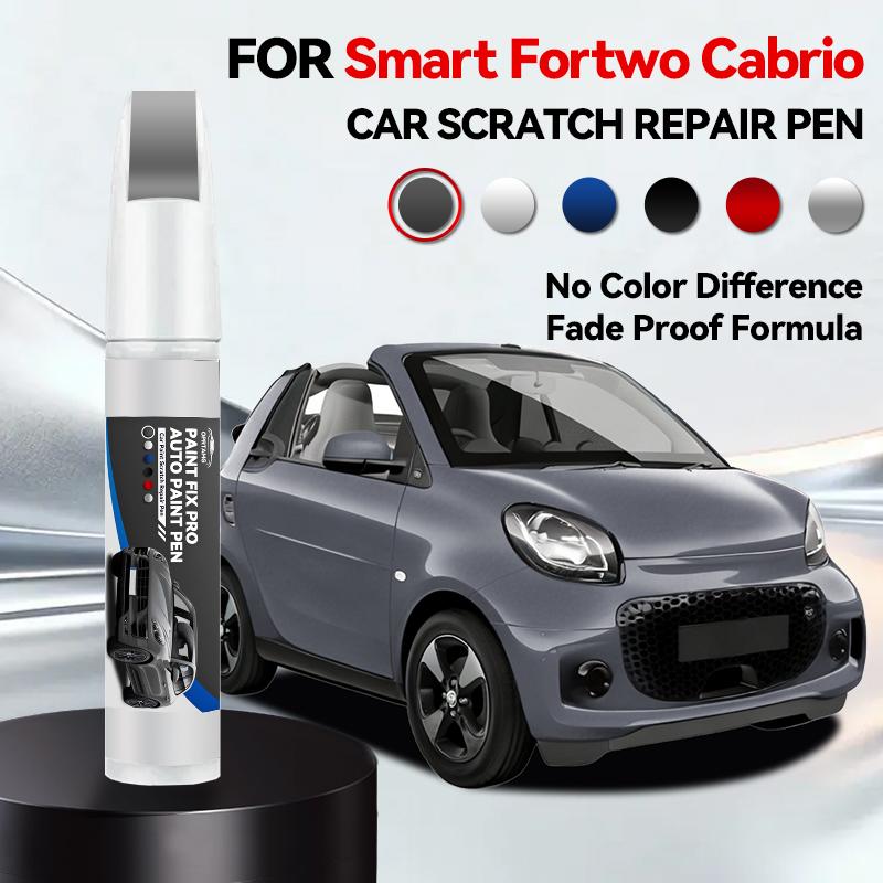 Vehicle for Exclusive Use For Smart Fortwo Cabrio Paint Repair Pen Touch Up Scratch Remover DIY Auto Accessories Black Cool Silv