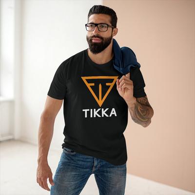 T-shirt da uomo e da bambino con logo SAKO Firearms TIKKA, taglie dalla S alla 3XL