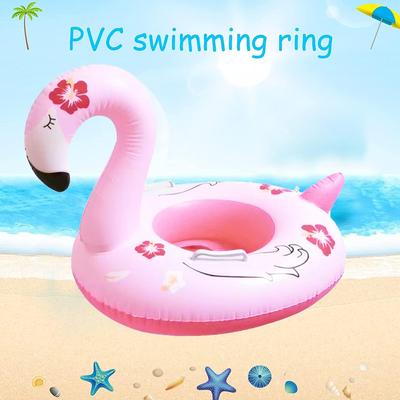 Summer Inflatable Toy Floating Seat Flamingo Shape Water Swimming Ring for Baby Outdoor Pool Inflatable Swimming Ring Water Toys