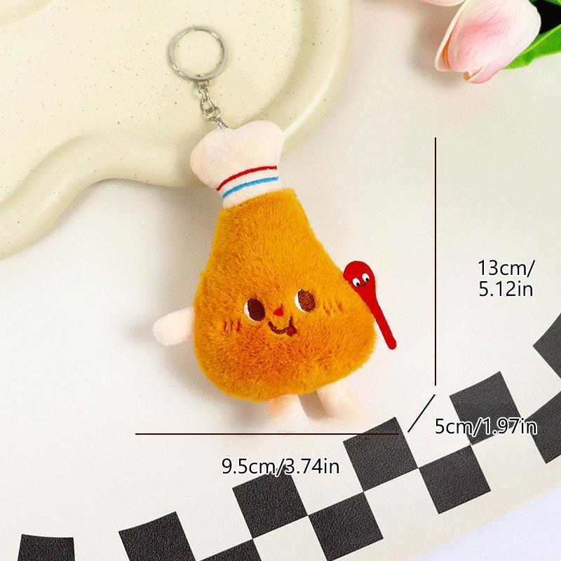 

Мультяшная еда Гамбургеры Собаки Картофель фри Плюшевые куклы Плюшевые подвески Брелоки Детский подарок Игрушки