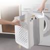 Foldable Laundry Basket Large Capacity Hanging Storage Bin Collapsible Organizer for Bathroom Dormitory Portable Clothes Hamper