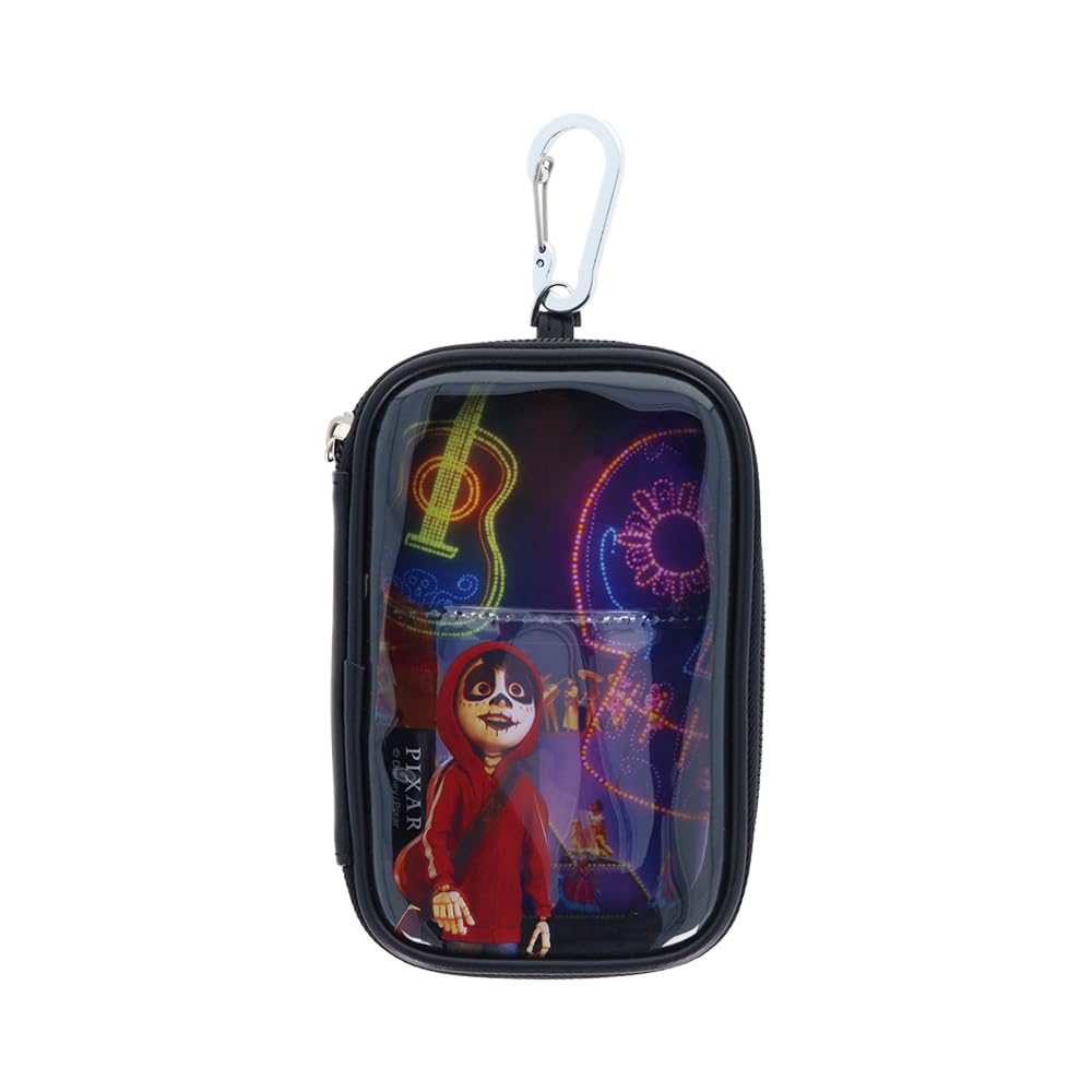 Stationery Disney PIXAR Collection Coco Pouch with Coco S2333040 Sun-Star Carabiner,