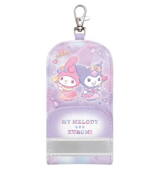 Sanrio My Melody Kuromi Key Case Sparkly Dress
