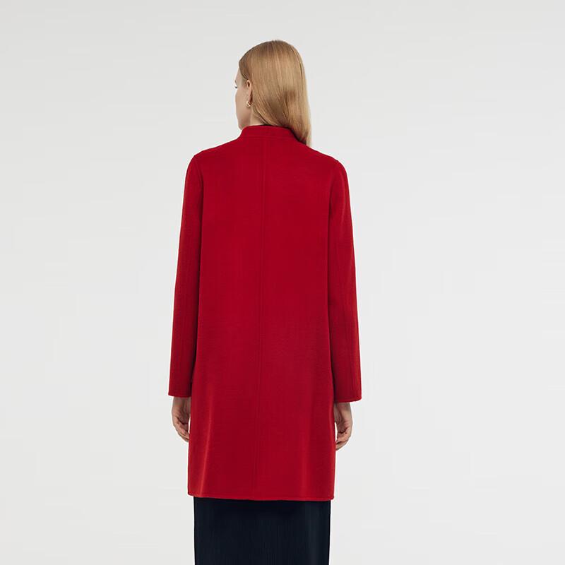 GOELIA Tencel Wool New Chinese Style Double-faced Coat