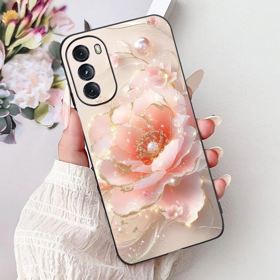 For Motorola Moto G 2022 Case Cover Fashion Butterfly Flower Soft Silicone Phone Cases For Moto G 5G Plus 2020 XT2075 Back Cover