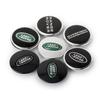 4pcs 62mm Car Styling Car Wheel Center Hub Cap Covers Badge Landrover SVR Discovery Velar Evoque Range Rover L322 L405 L320