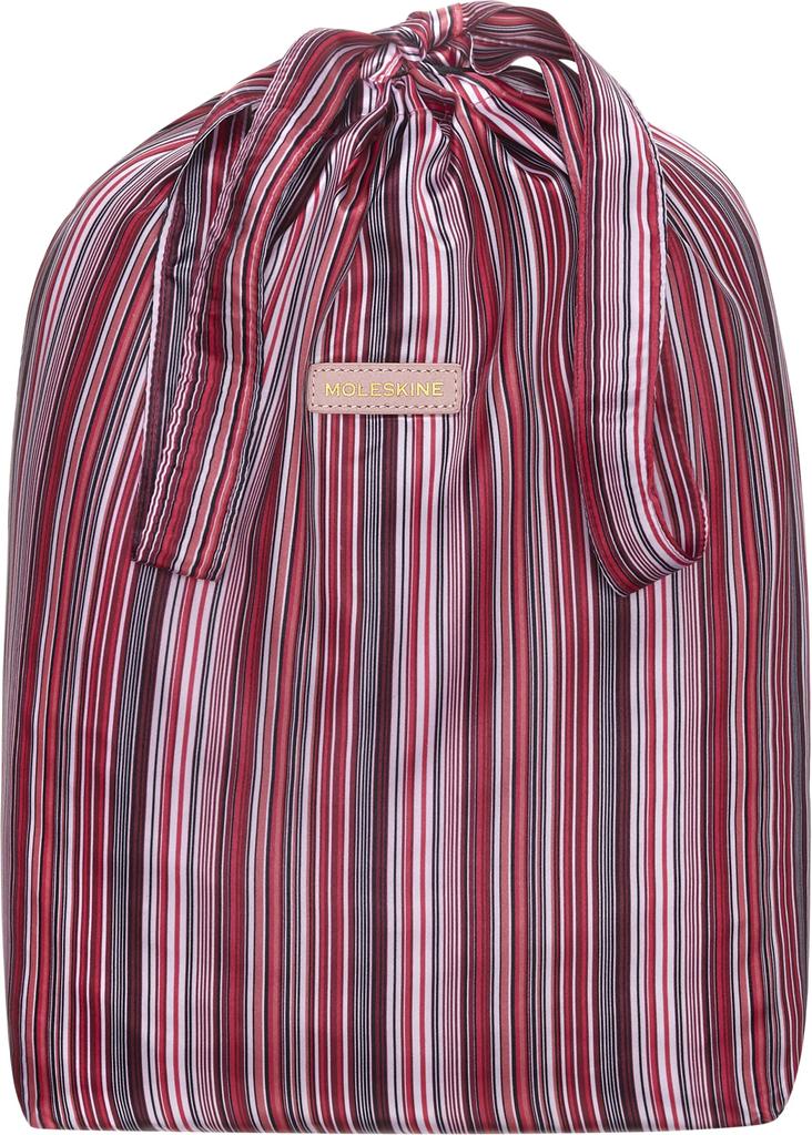 Moleskine Textile Backpack with Laptop One Size Women's 4-Piece 13-Inch Storage, ET22FLBK3D22, Pink,