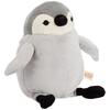 Shinada Global Mochi Series Mochipen Child Gray (M) 14 X 14 X 22 Cm Plush Penguin Animal MOPE-0230G
