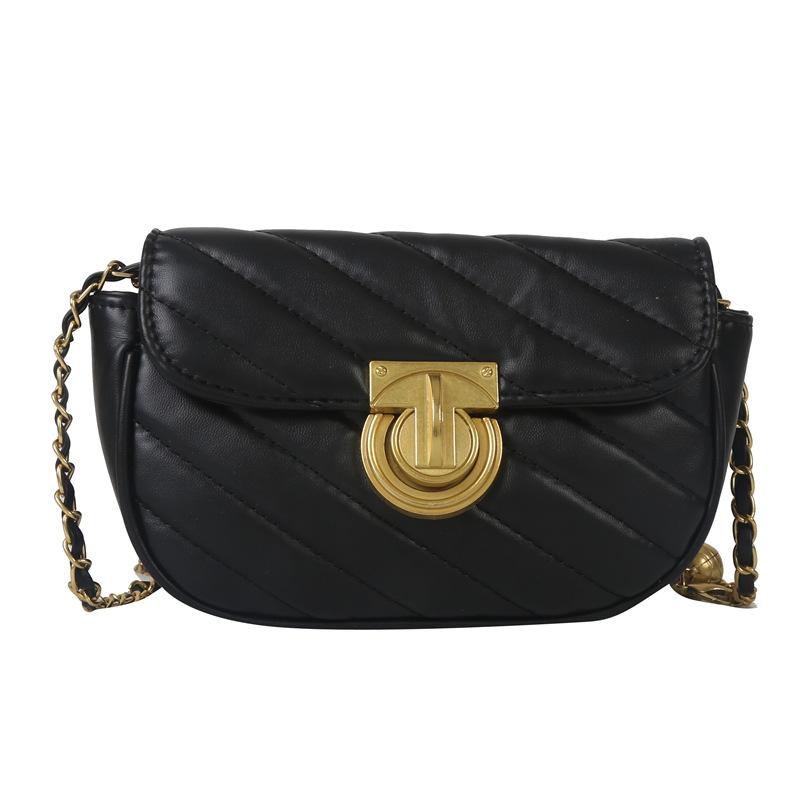 Geantă mică texturată 2025 primăvară nouă tendință geantă de damă geantă messenger la modă retro lanț geantă pătrată mică