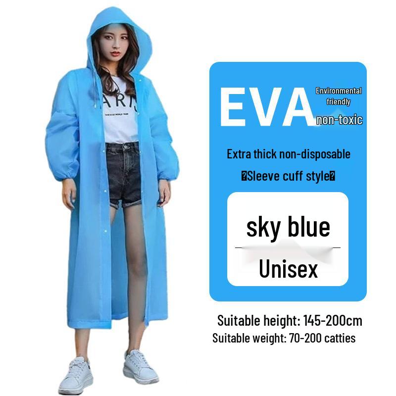 Capa de Chuva Descartável para Crianças e Adultos para Uso Escolar e ao Ar Livre - Macacão com Capuz, Leve para Meninos e Meninas