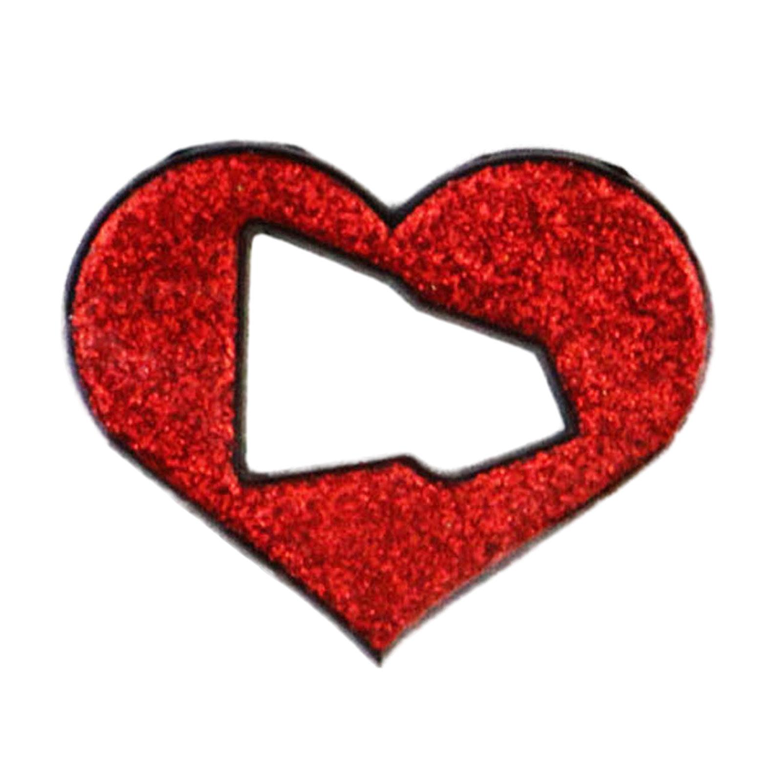 

Красочный эмалевый пин в форме сердца Уникальные мультяшные значки на шляпу Металлический значок Брошь в форме сердца Сплавной материал Подходит для стильной шляпы красный