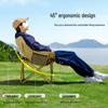 Portable Moon Chair: Lightweight Folding Stool for Camping, Fishing, Beach, and Picnics