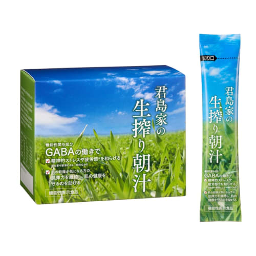 [Official] Kimijima Towako's Kimijima Family Freshly Squeezed Morning Juice, 3.0g X 30 Bags, Green Juice Powder, Barley Leaf, Delicious, Healthy, Made