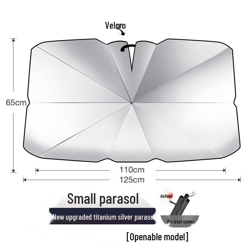 Front Windshield Summer Car Sunshade - Heat Insulation Sun Protection Cover