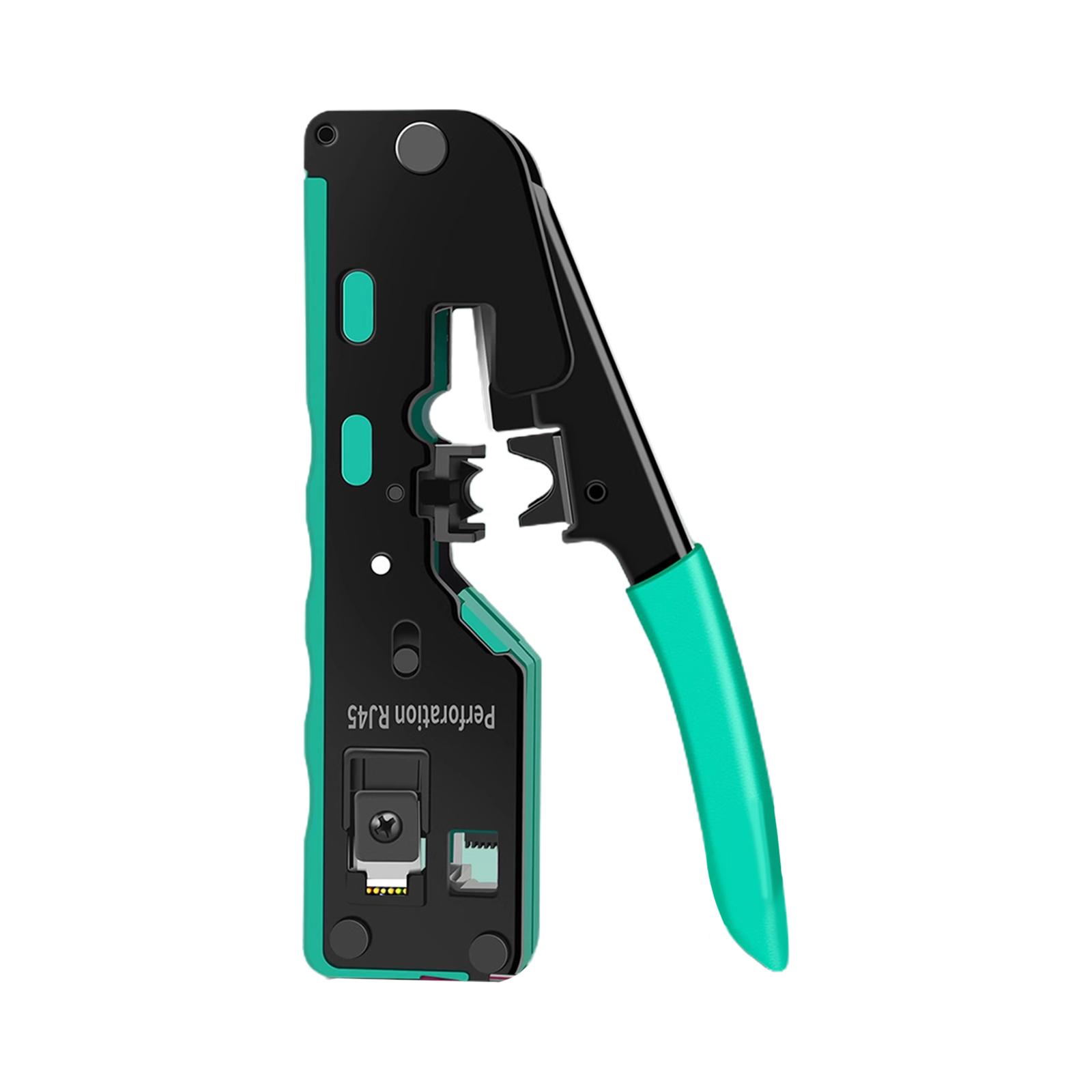 

Инструмент для обжима проводов RJ45, универсальные клещи для обжима проводов, плоскогубцы из высокоуглеродистой стали для Ethernet-кабеля RJ11/12/RJ45